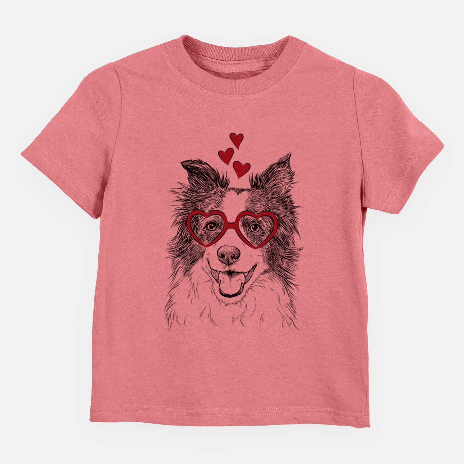 Valentine Kylee the Border Collie - Kids/Youth/Toddler Shirt