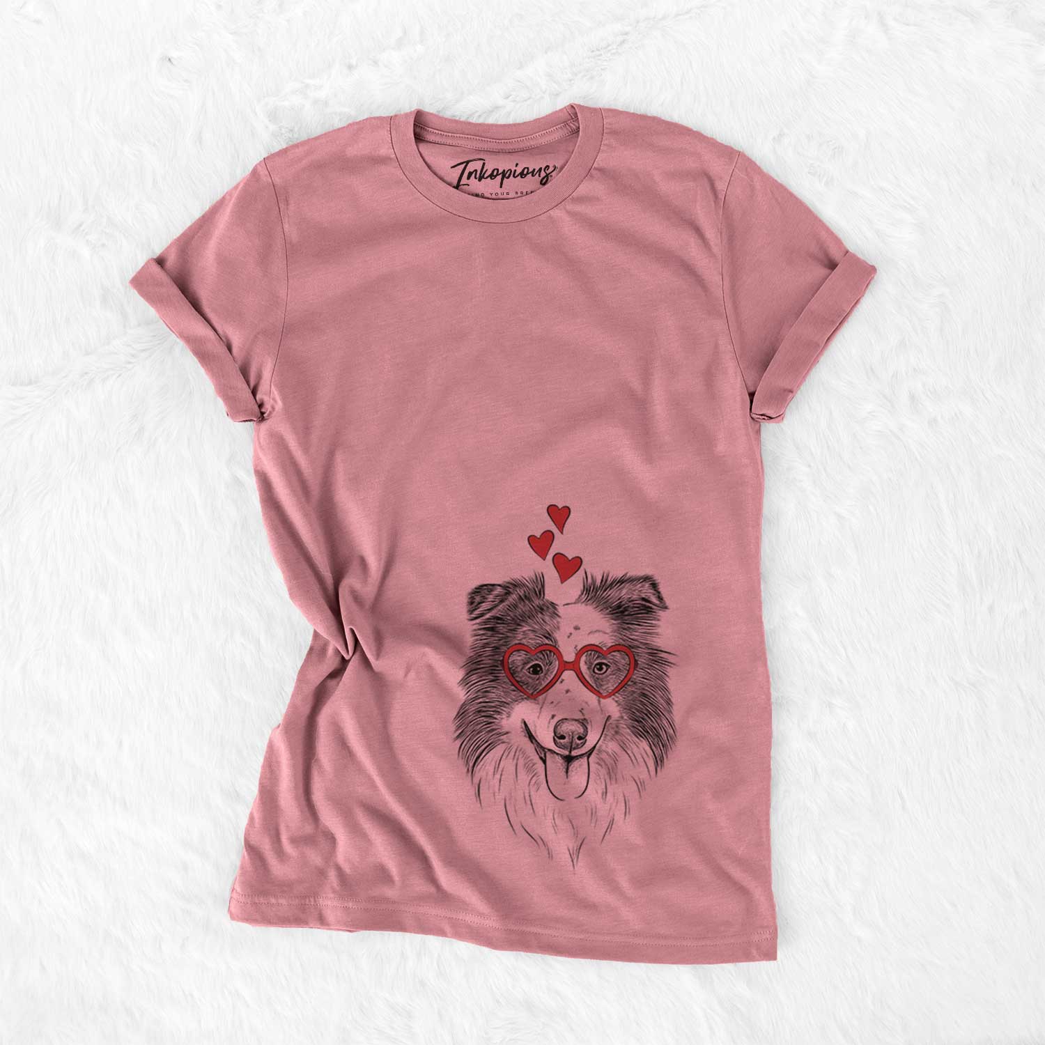 Lady Bug the Border Collie - Bella Canvas Unisex Crewneck