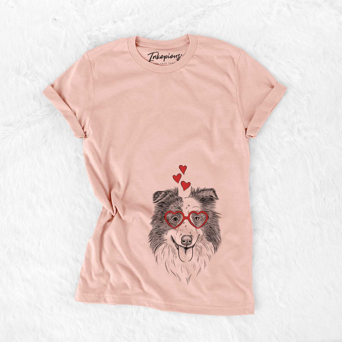 Lady Bug the Border Collie - Bella Canvas Unisex Crewneck