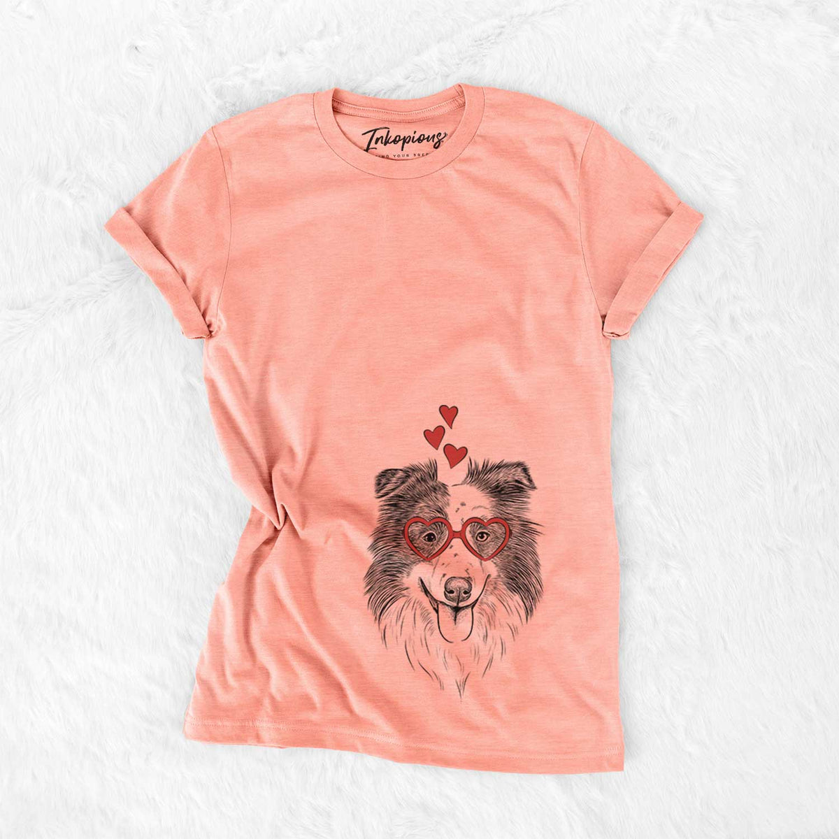 Lady Bug the Border Collie - Bella Canvas Unisex Crewneck