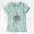 Valentine Lane the Lhasa Apso - Women's V-neck Shirt