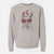 Valentine Larry the Llama - Unisex Pigment Dyed Crew Sweatshirt