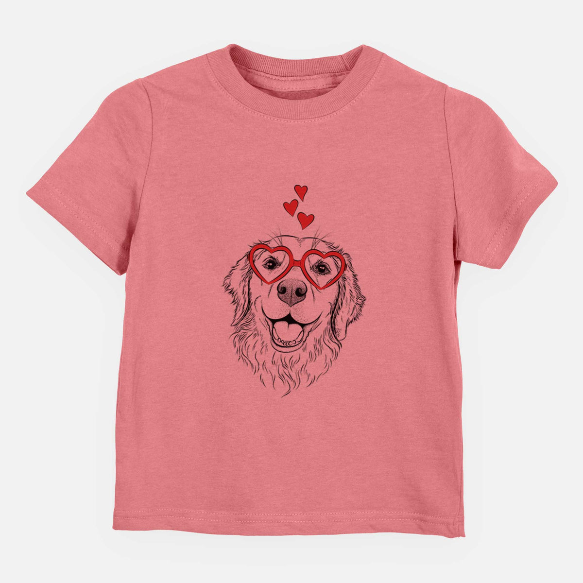 Valentine Legend the Golden Retriever - Kids/Youth/Toddler Shirt