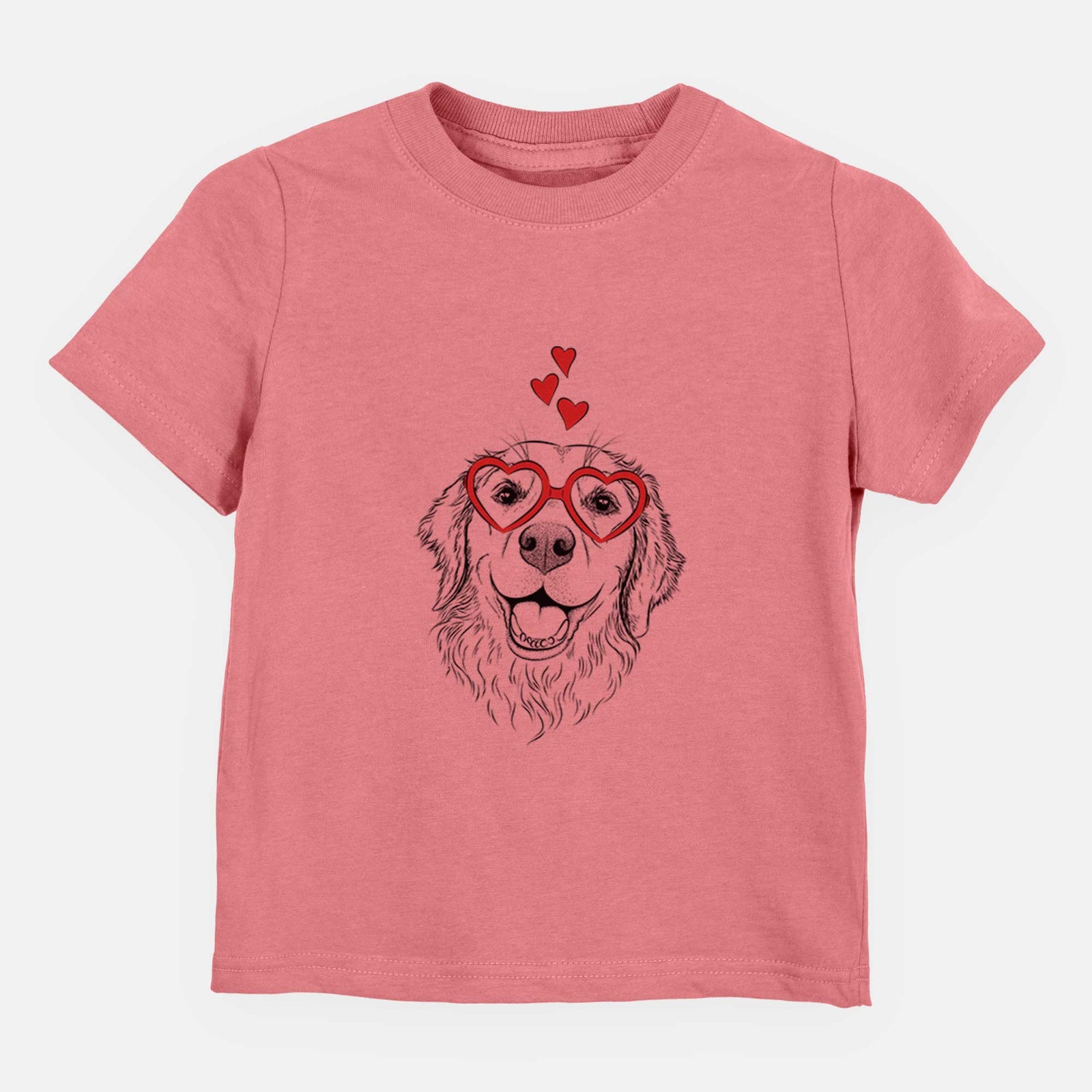 Valentine Legend the Golden Retriever - Kids/Youth/Toddler Shirt