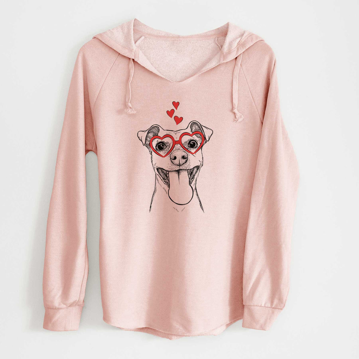 Valentine Lemmie the Mixed Breed - Cali Wave Hooded Sweatshirt