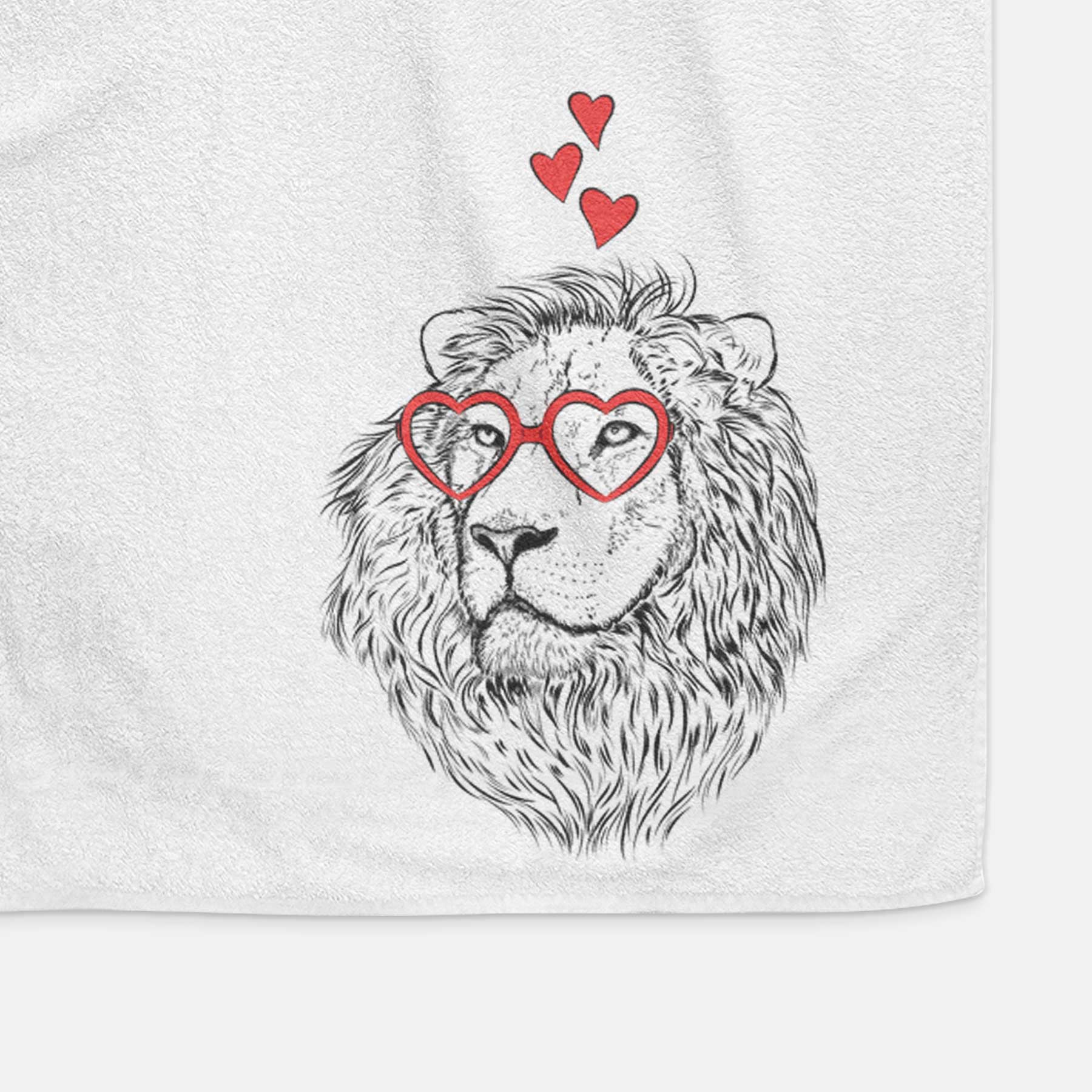 Lenny the Lion Decorative Hand Towel