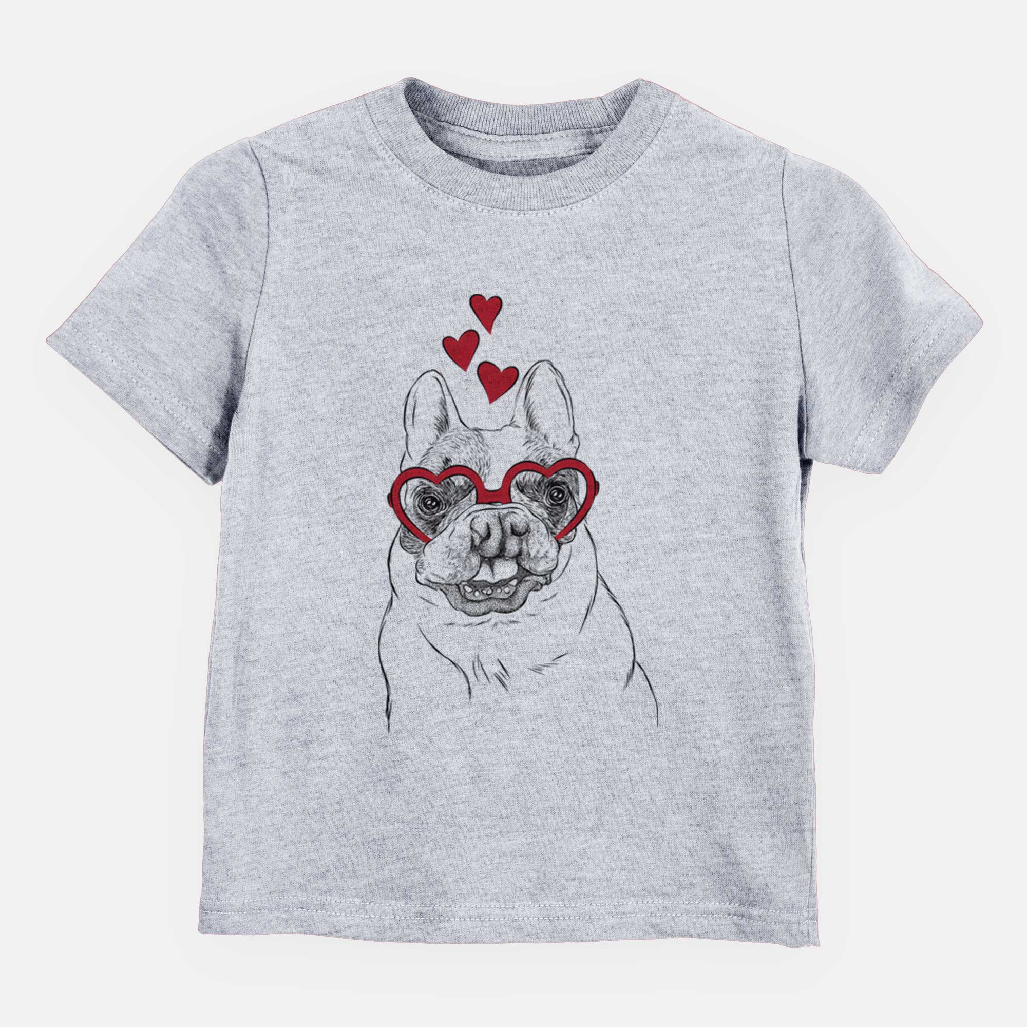 Valentine Lentil the French Bulldog - Kids/Youth/Toddler Shirt