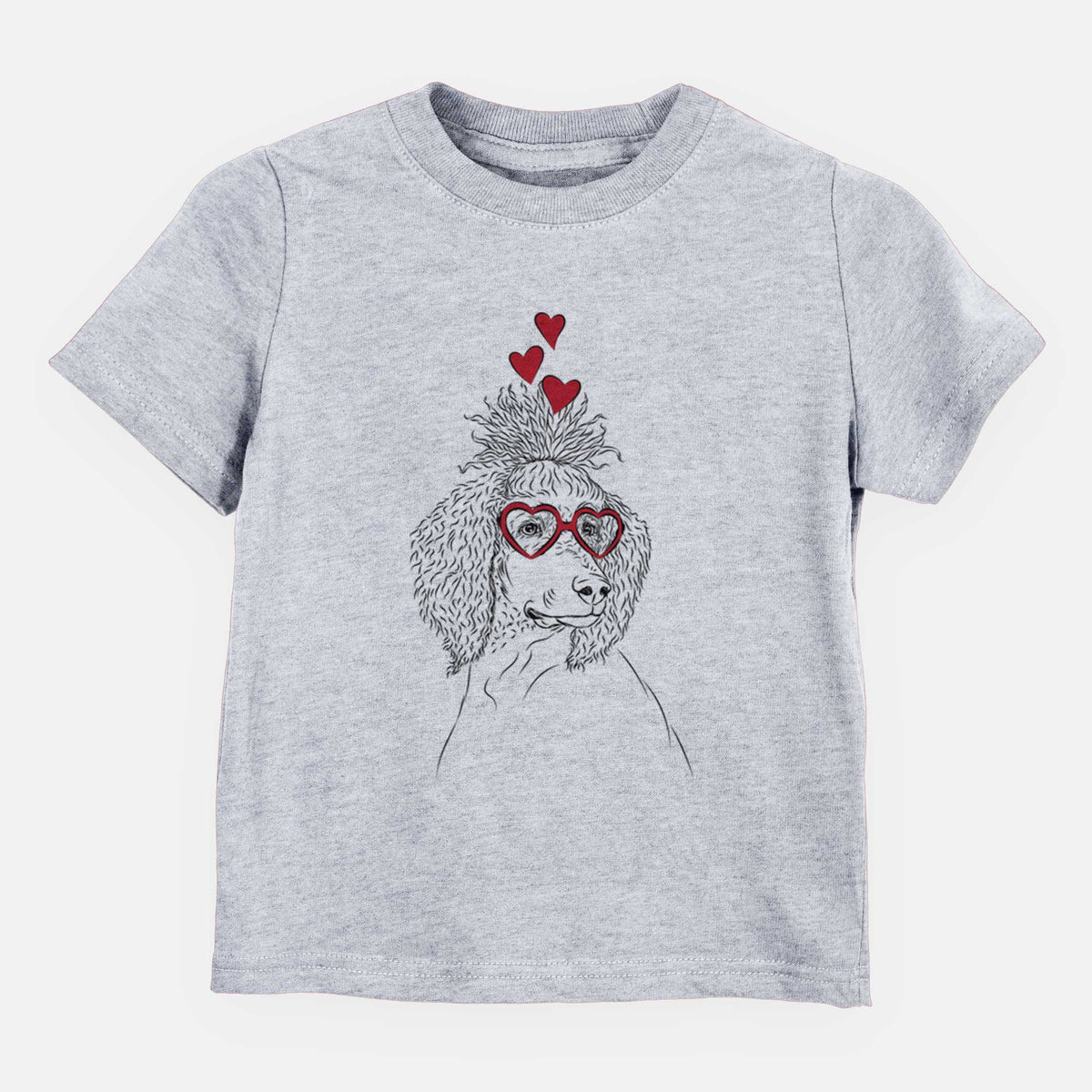 Valentine Leo the Poodle - Kids/Youth/Toddler Shirt