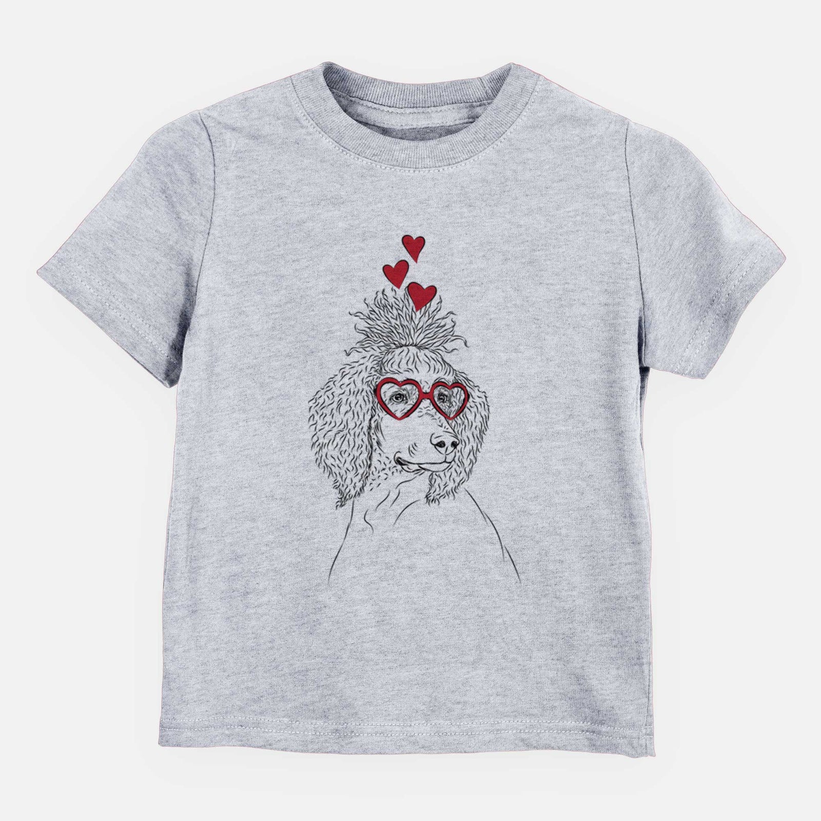 Valentine Leo the Poodle - Kids/Youth/Toddler Shirt