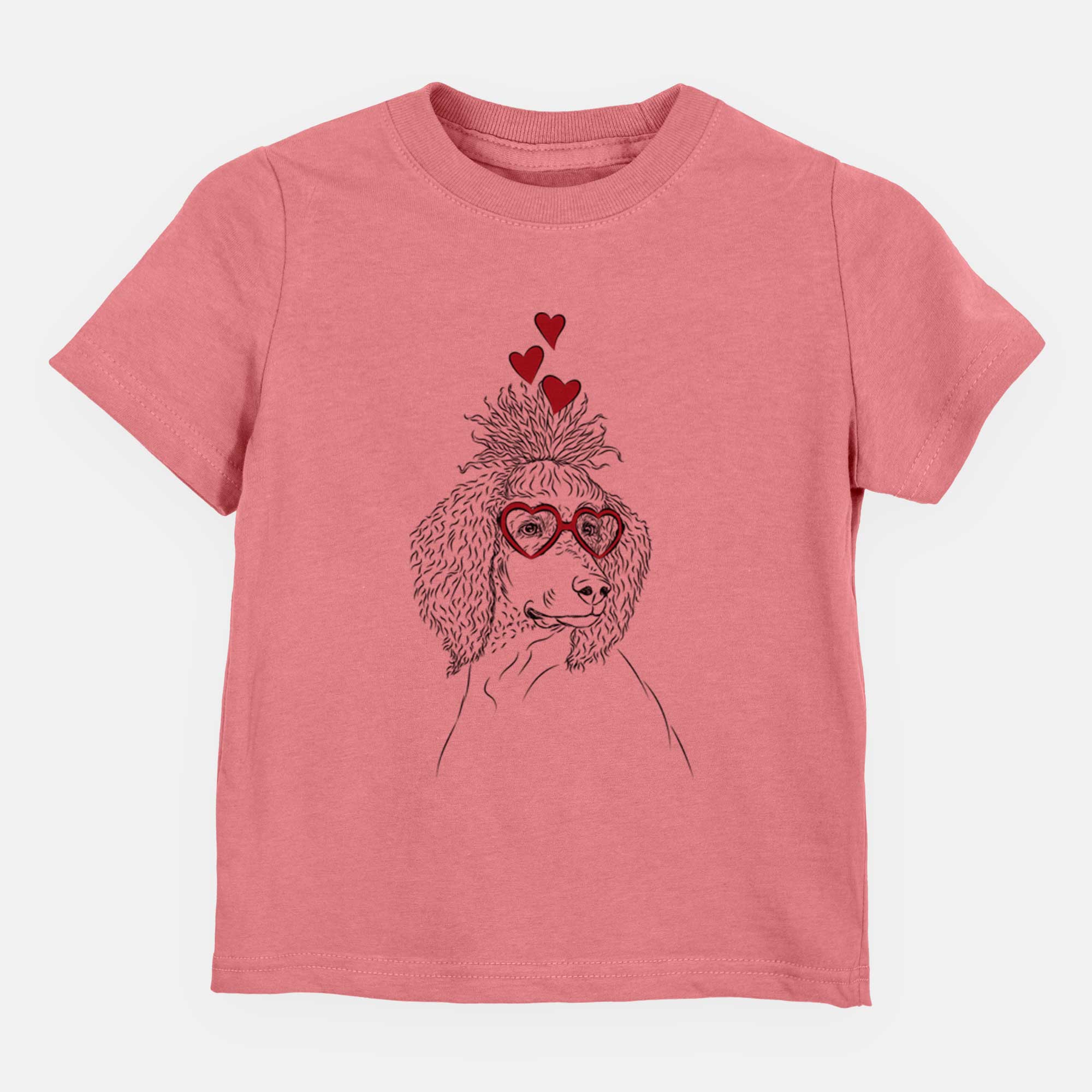 Valentine Leo the Poodle - Kids/Youth/Toddler Shirt