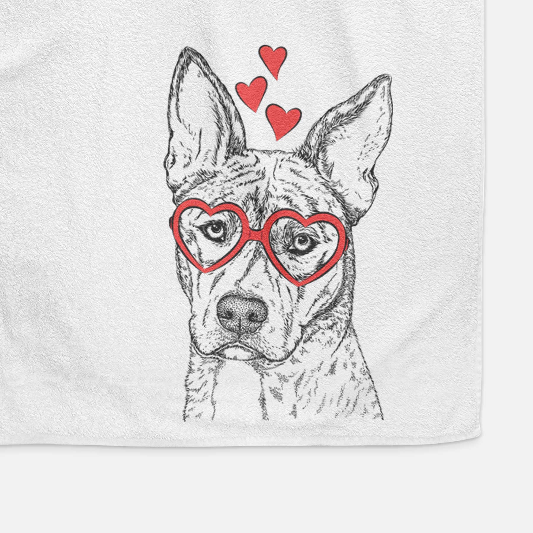 Leo the Ibizan Hound Bull Mastiff Mix Decorative Hand Towel