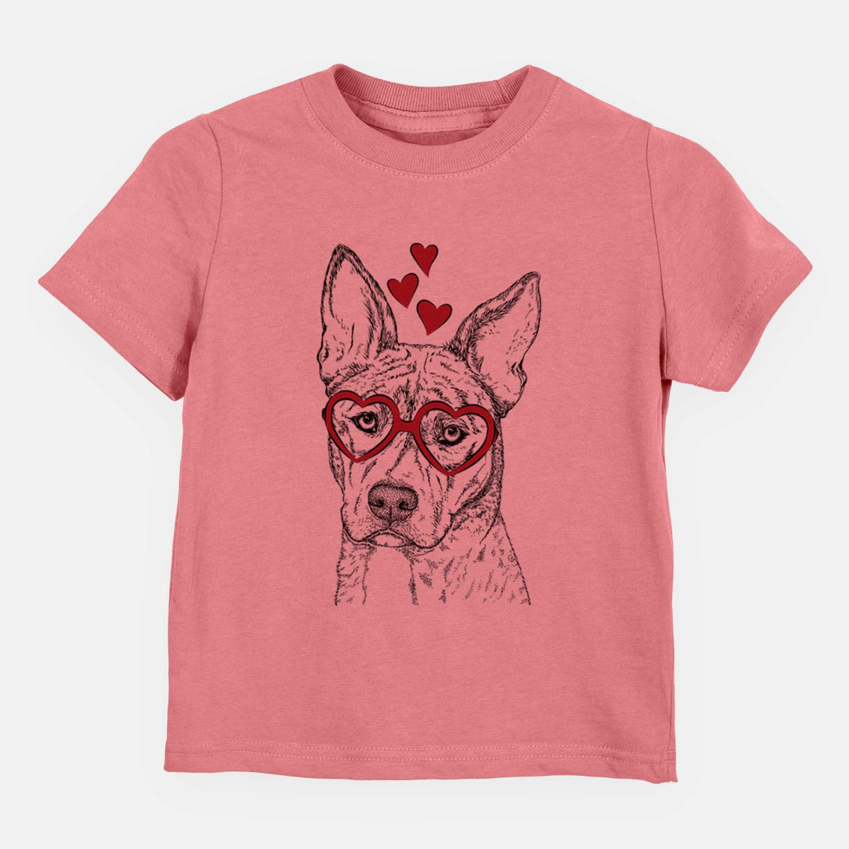 Valentine Leo the Ibizan Hound Bull Mastiff Mix - Kids/Youth/Toddler Shirt