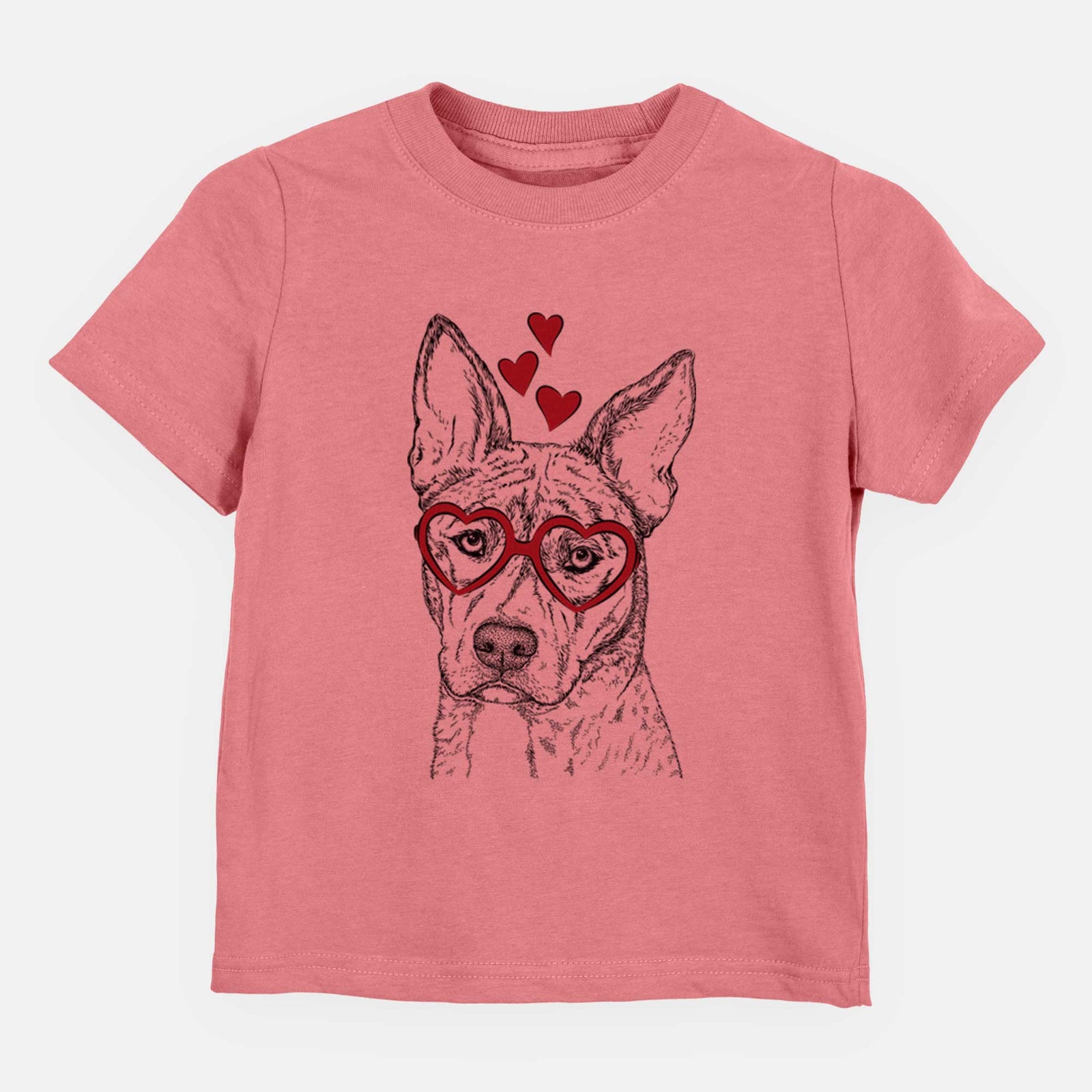 Valentine Leo the Ibizan Hound Bull Mastiff Mix - Kids/Youth/Toddler Shirt