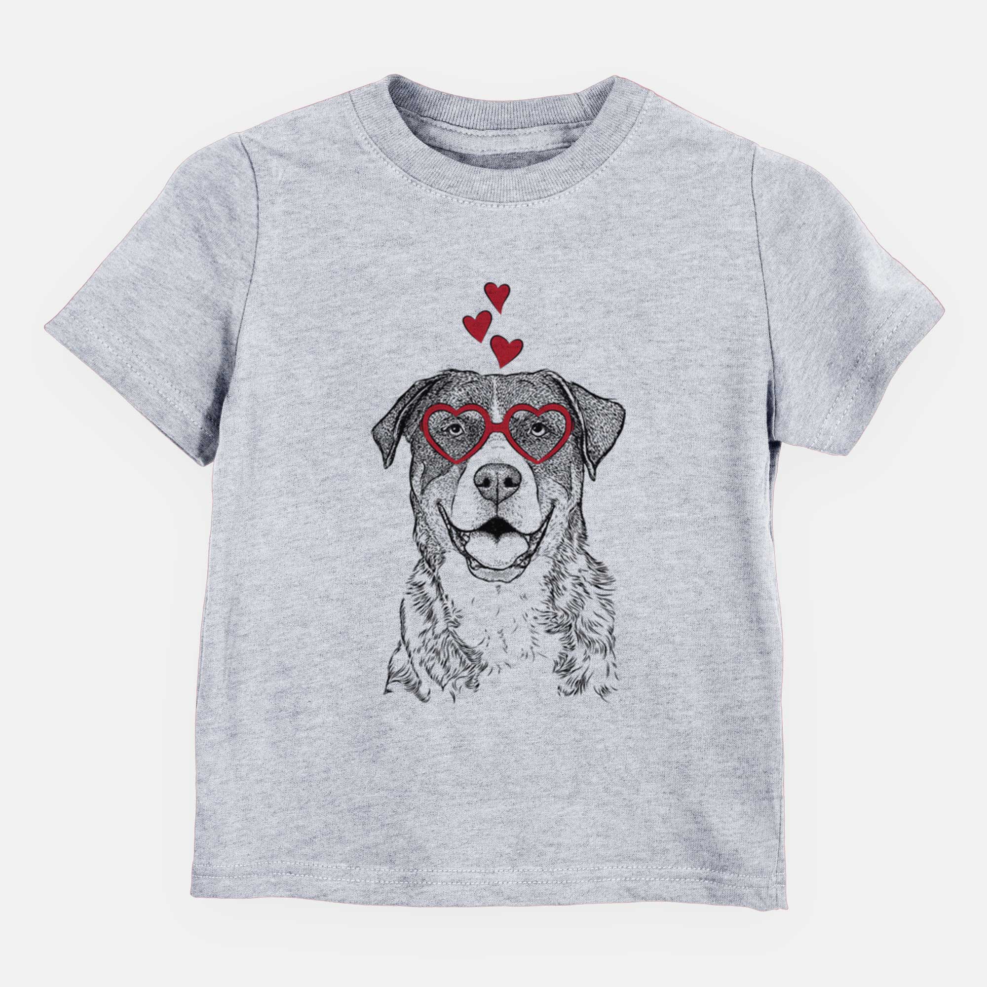 Valentine Leon the Greater Swiss Mountain Dog - Kids/Youth/Toddler Shirt
