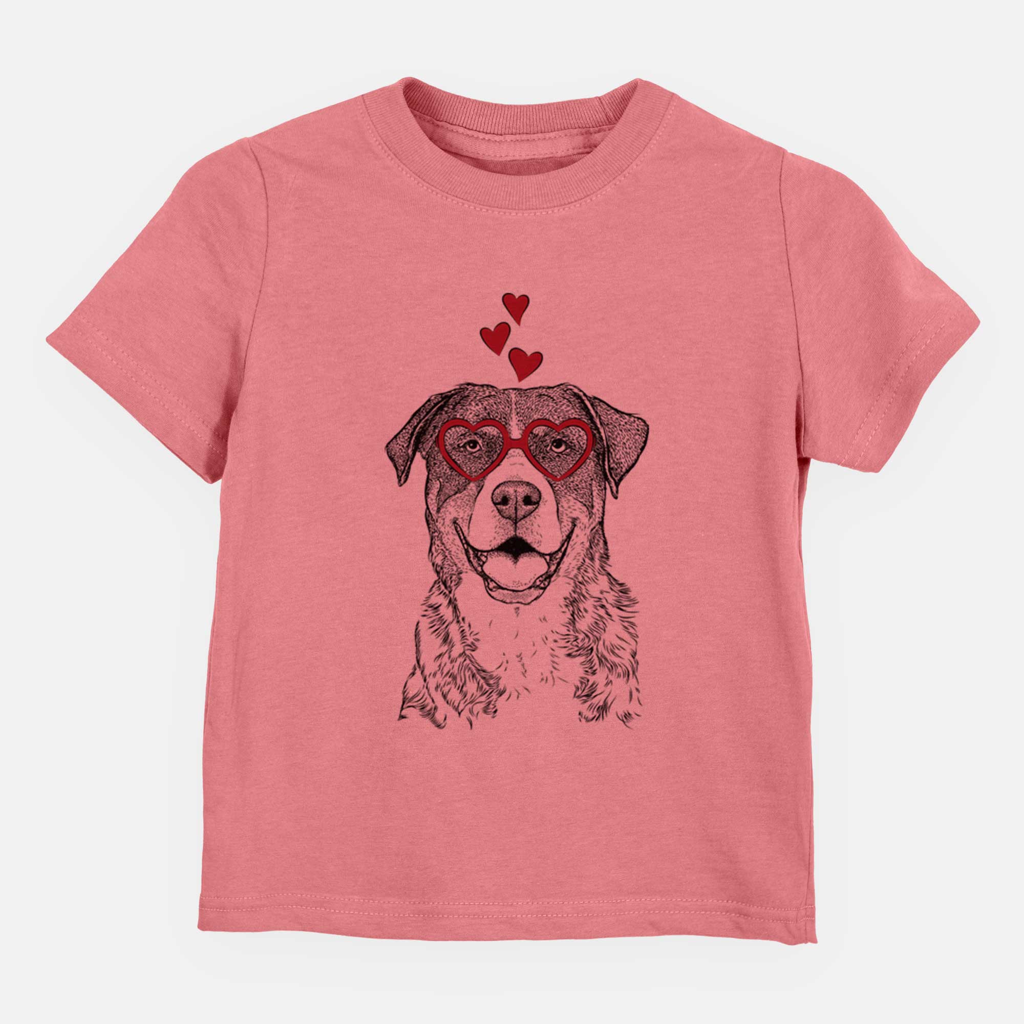 Valentine Leon the Greater Swiss Mountain Dog - Kids/Youth/Toddler Shirt