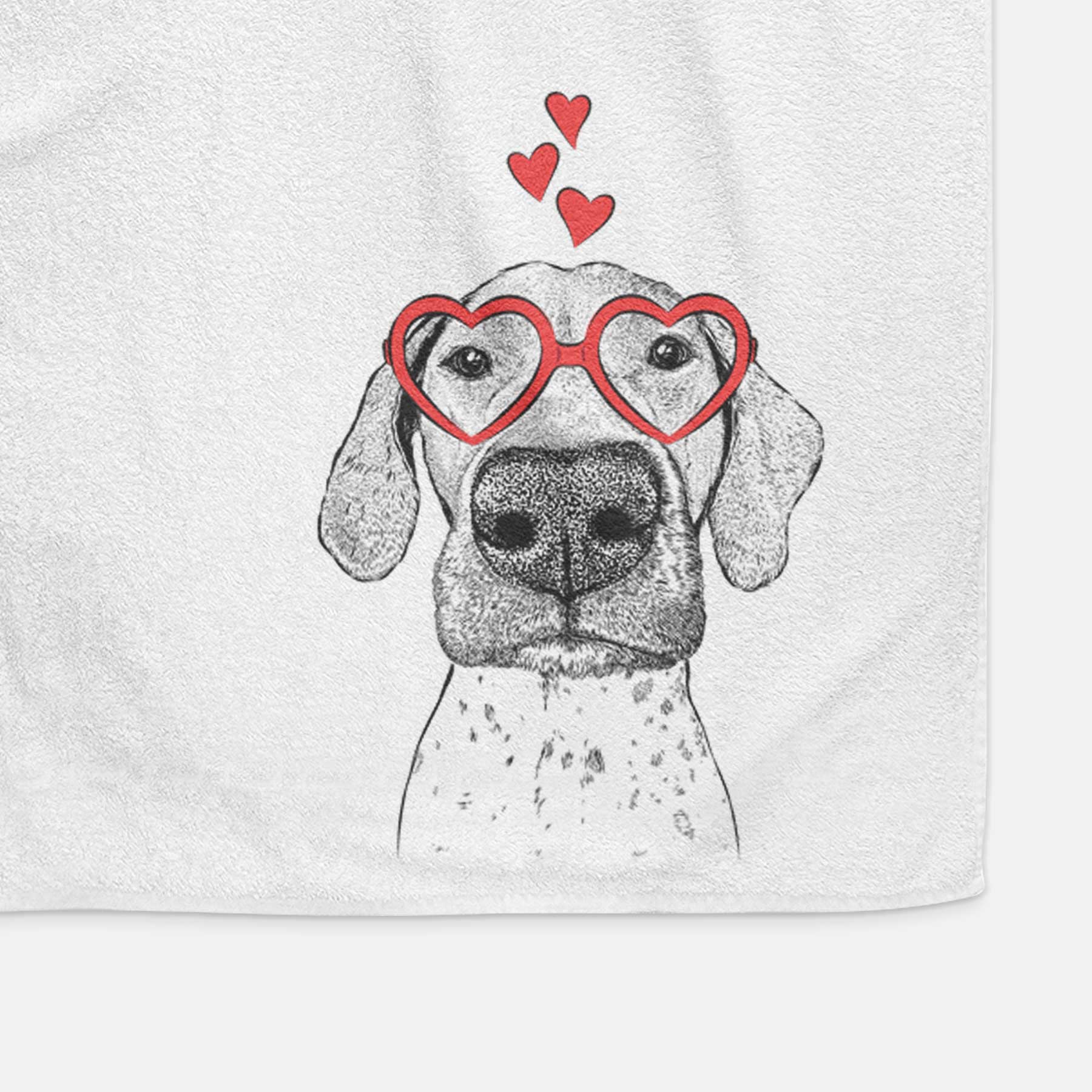 Leroy the German Shorthaired Pointer Decorative Hand Towel