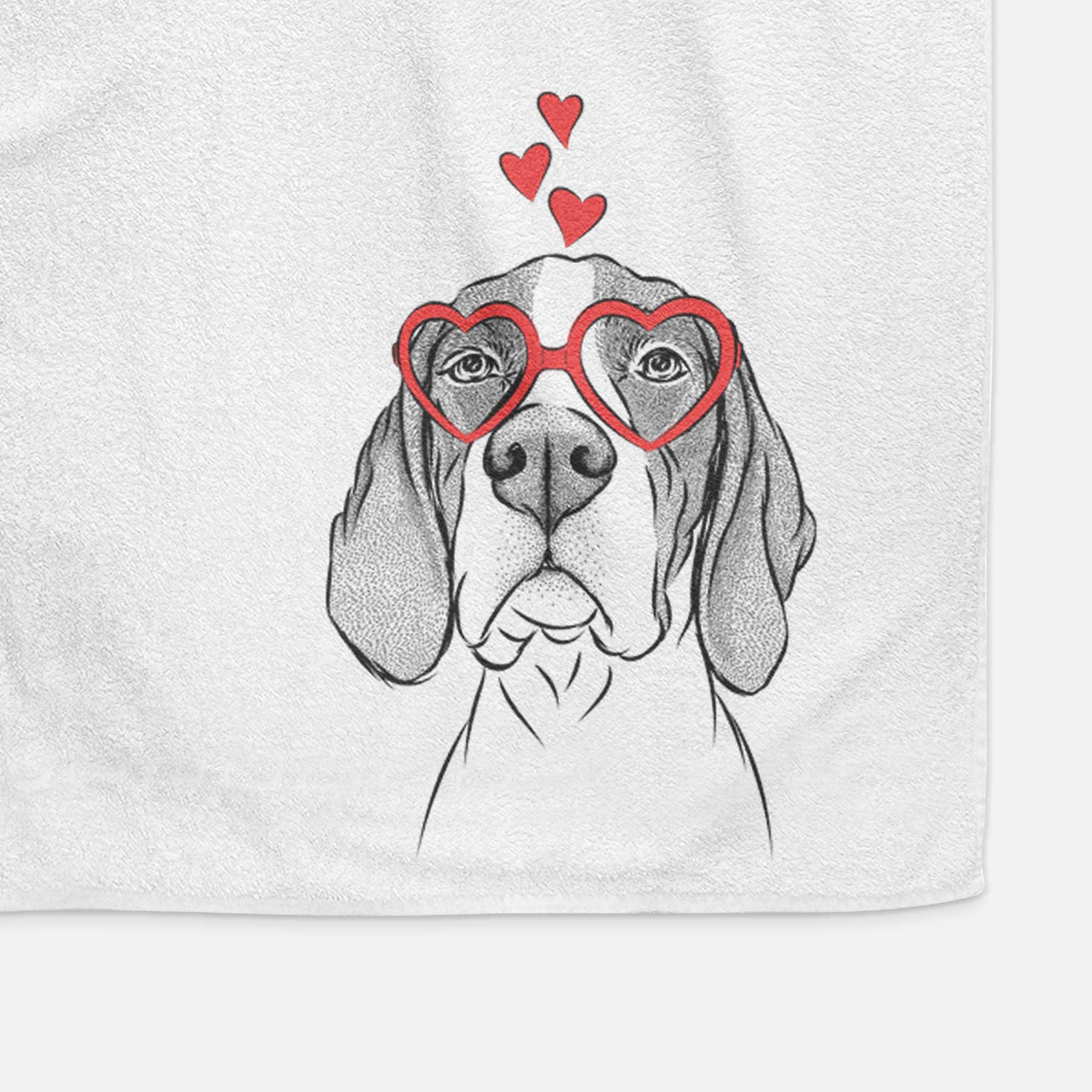 Liam the English Pointer Decorative Hand Towel