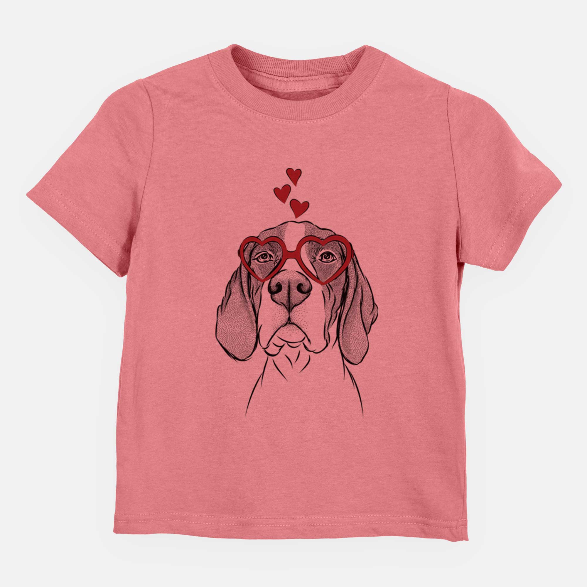 Valentine Liam the English Pointer - Kids/Youth/Toddler Shirt