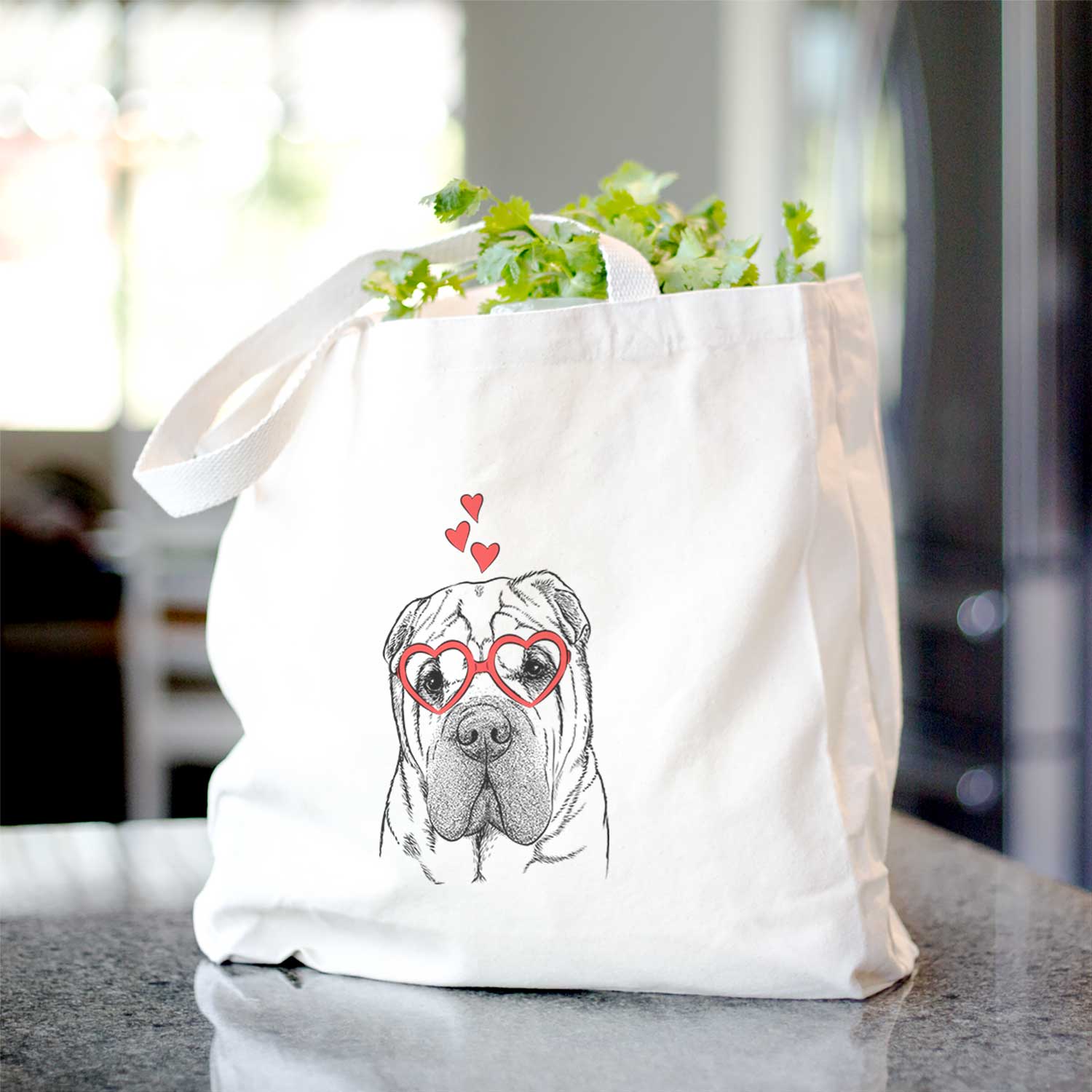 Lilly the Shar Pei - Tote Bag