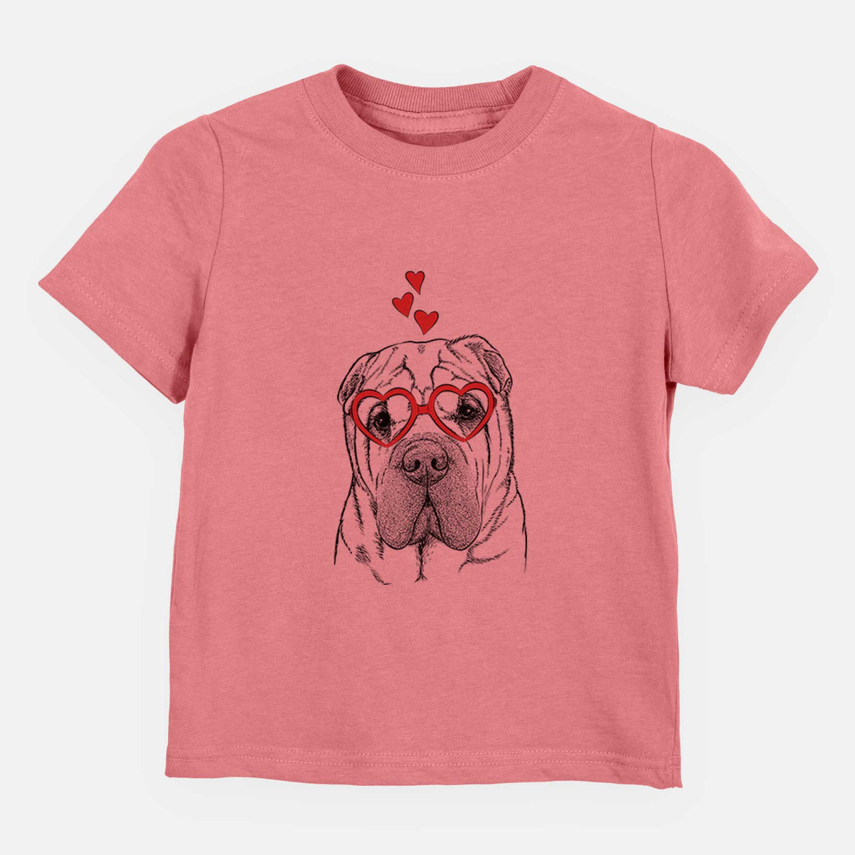Valentine Lilly the Shar Pei - Kids/Youth/Toddler Shirt