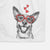 Lily the Australian Cattle Dog Decorative Hand Towel