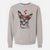 Valentine Lily the Australian Cattle Dog - Unisex Pigment Dyed Crew Sweatshirt