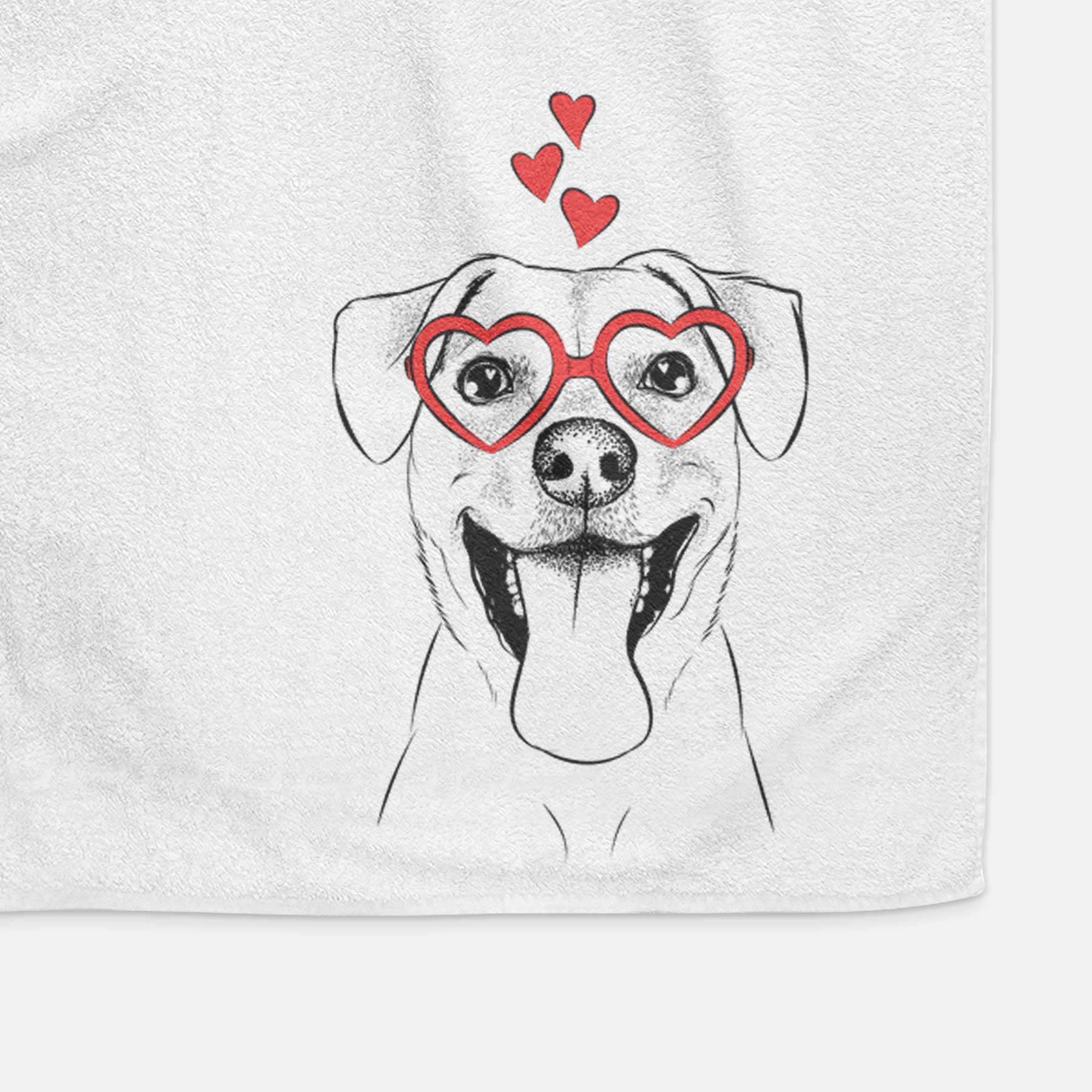 Lily Estelle the Mixed Breed Decorative Hand Towel