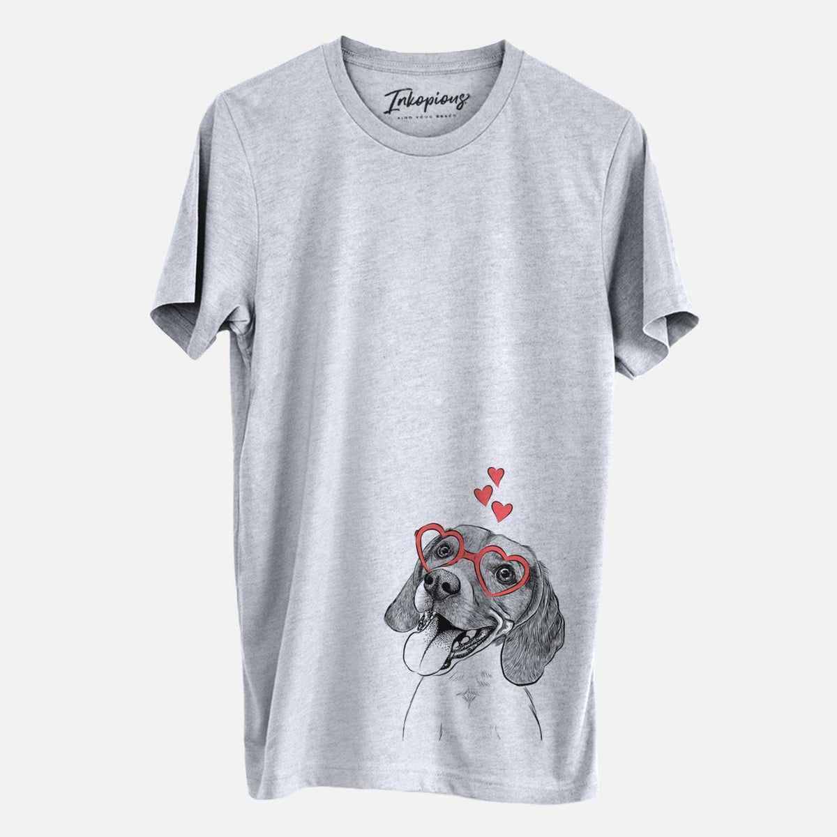 Valentine Little Bandit the Beagle - Unisex Crewneck