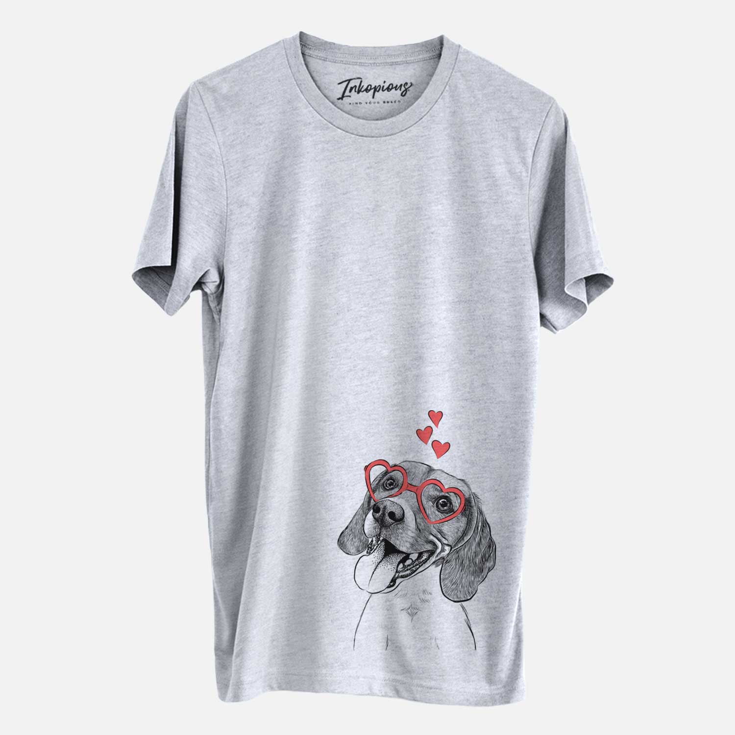 Valentine Little Bandit the Beagle - Unisex Crewneck