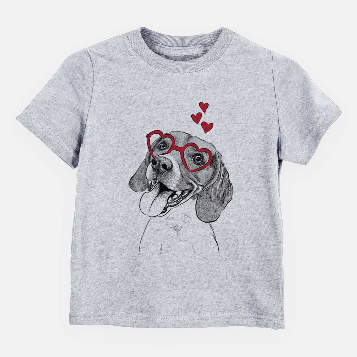 Valentine Little Bandit the Beagle - Kids/Youth/Toddler Shirt