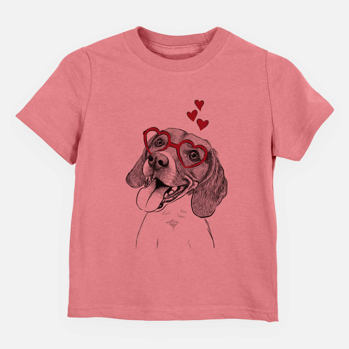 Valentine Little Bandit the Beagle - Kids/Youth/Toddler Shirt