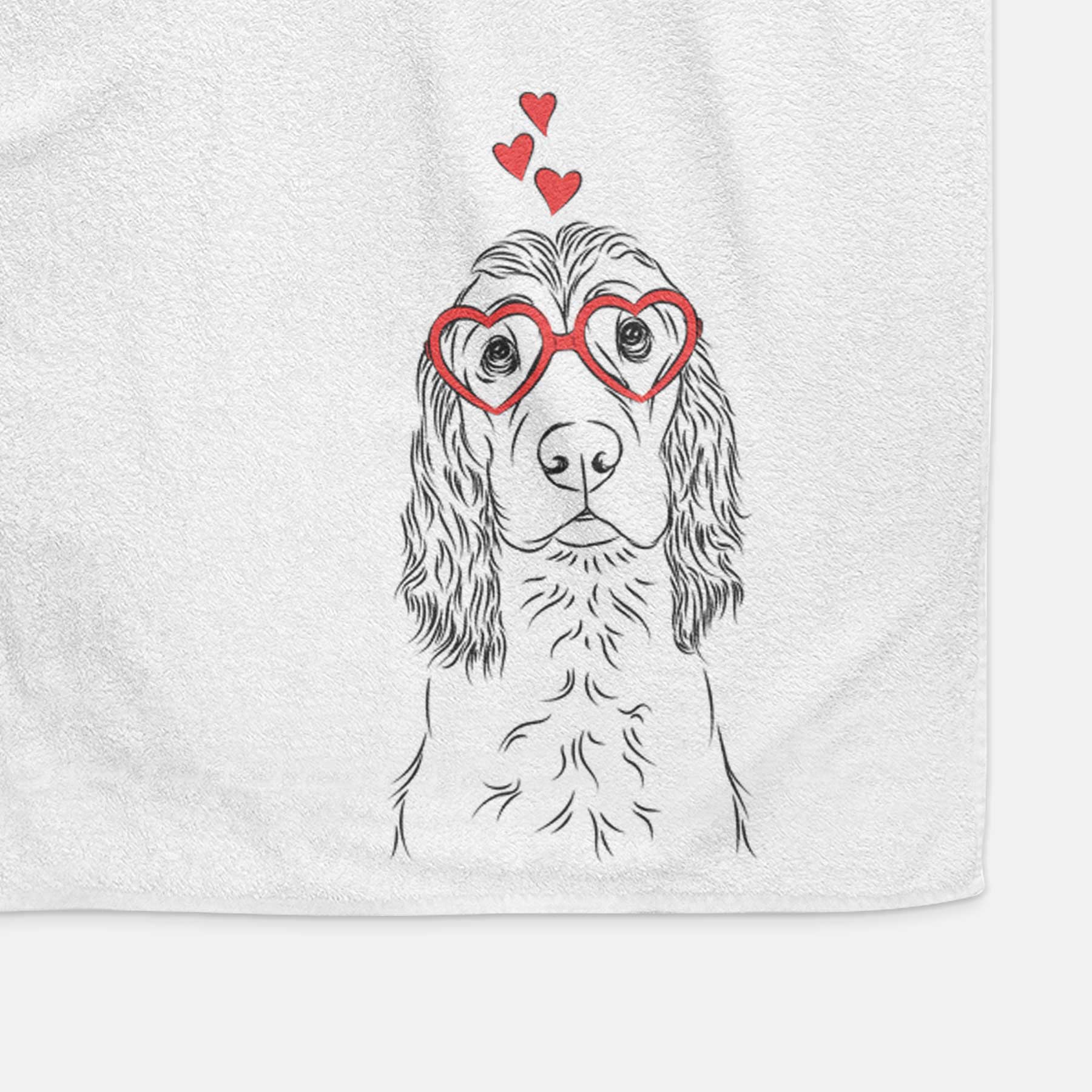 Logan the Cocker Spaniel Decorative Hand Towel