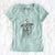 Valentine Logan the Rescue Mutt - Women's V-neck Shirt