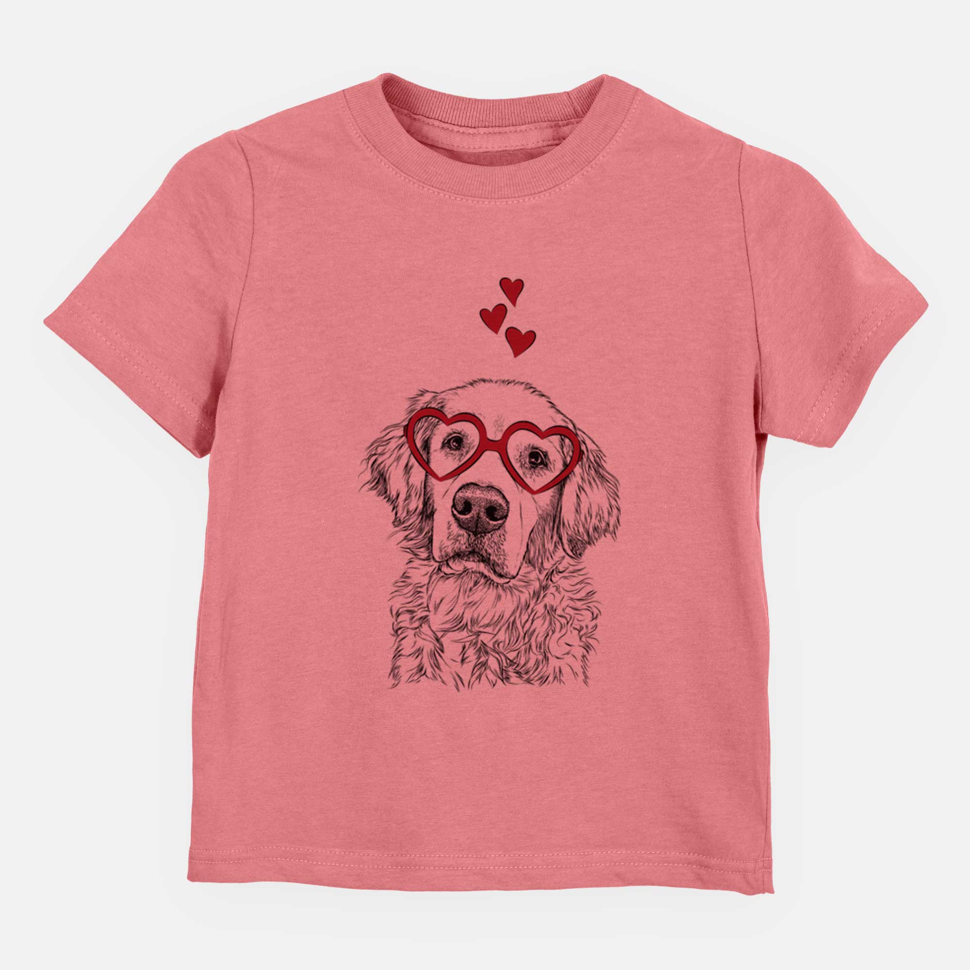 Valentine Loganator the Golden Retriever - Kids/Youth/Toddler Shirt