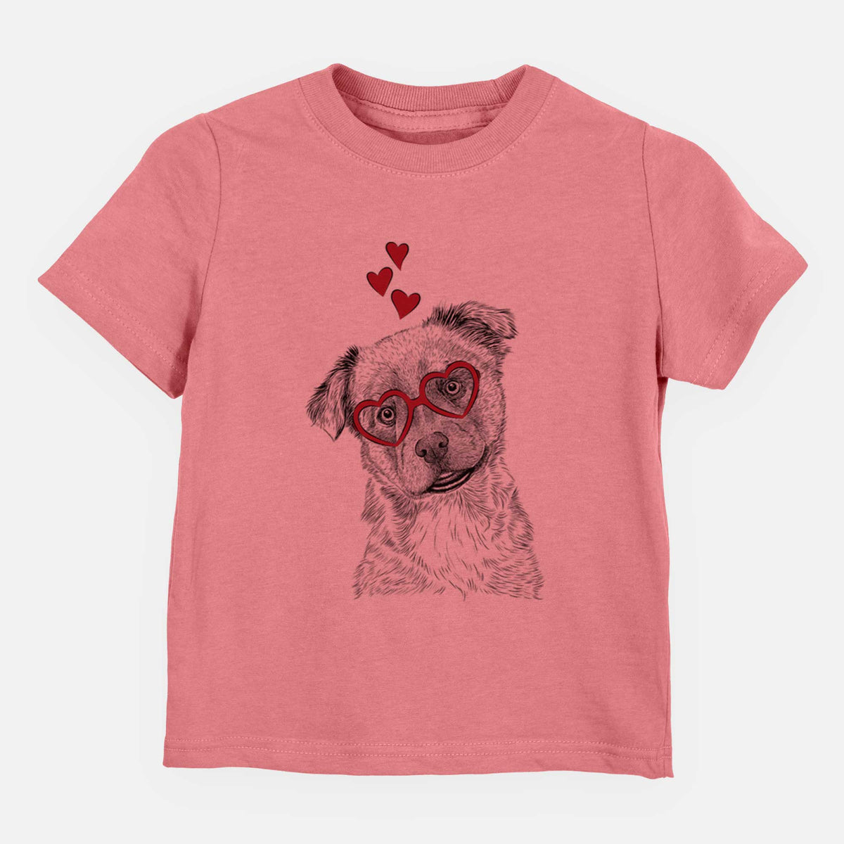 Valentine Loki Bear the Australian Cattle Dog Mix - Kids/Youth/Toddler Shirt