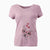 Valentine Lola the Chiweenie - Women's V-neck Shirt