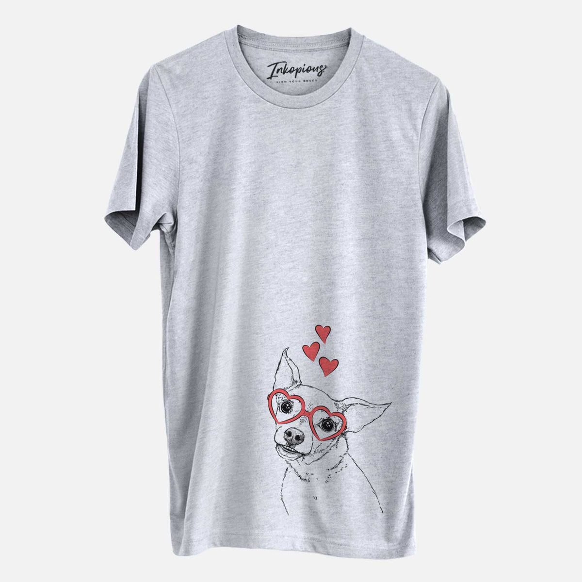 Valentine Lola the Chiweenie - Unisex Crewneck