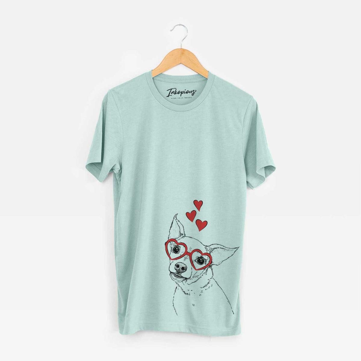 Valentine Lola the Chiweenie - Unisex Crewneck