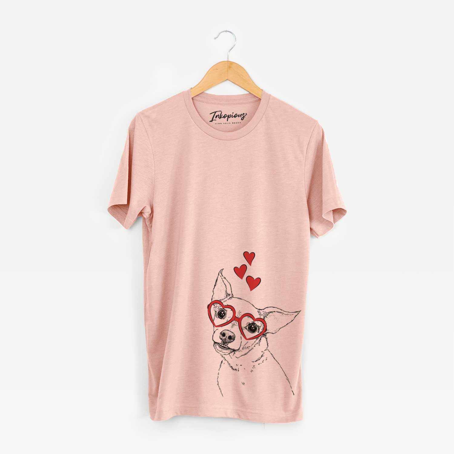 Valentine Lola the Chiweenie - Unisex Crewneck