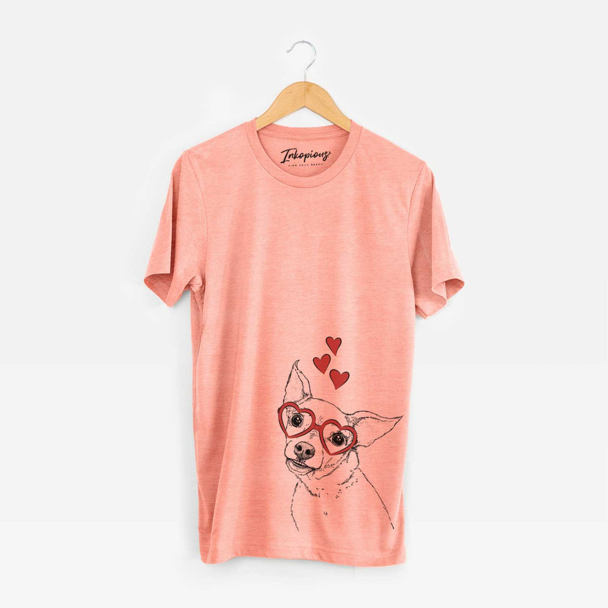 Valentine Lola the Chiweenie - Unisex Crewneck