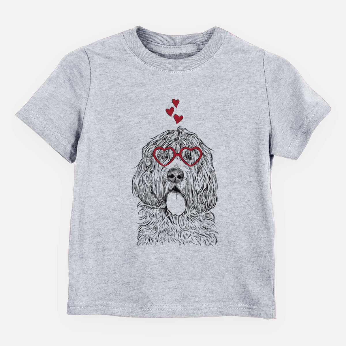 Valentine Lou the Otterhound - Kids/Youth/Toddler Shirt