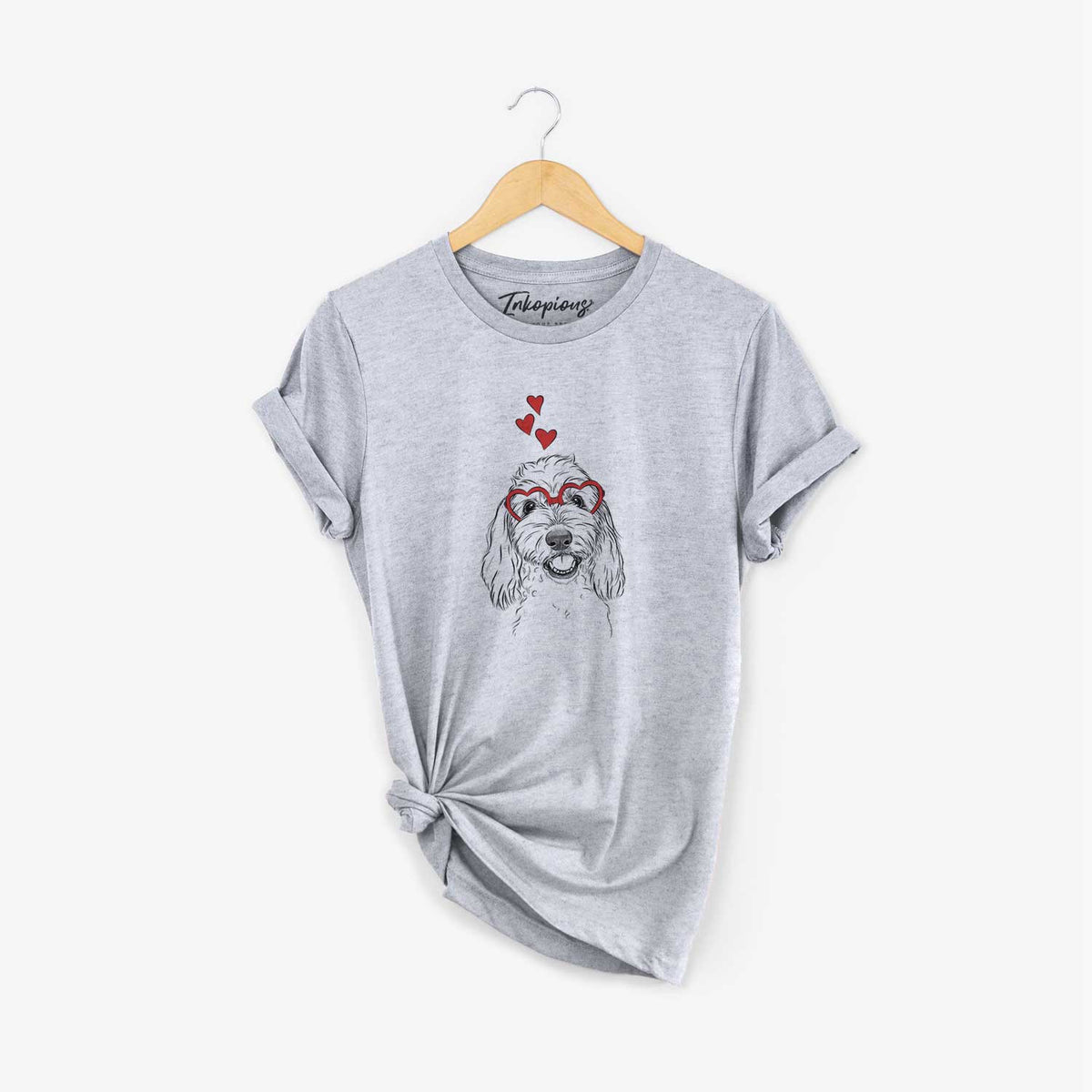 Valentine Louie the Coton de Tulear - Unisex Crewneck
