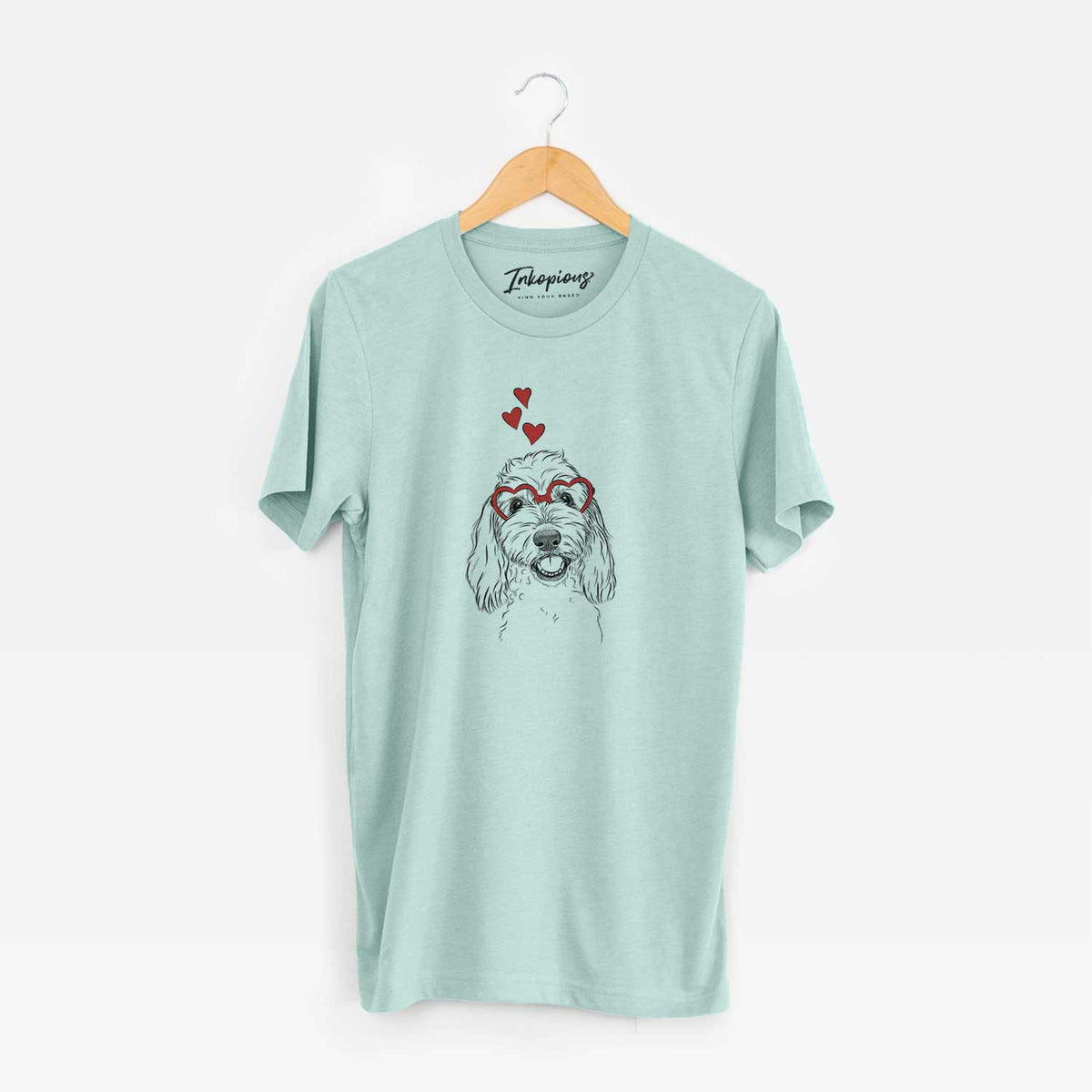Valentine Louie the Coton de Tulear - Unisex Crewneck