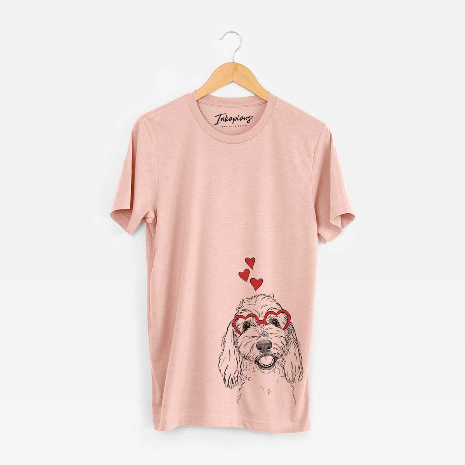 Valentine Louie the Coton de Tulear - Unisex Crewneck