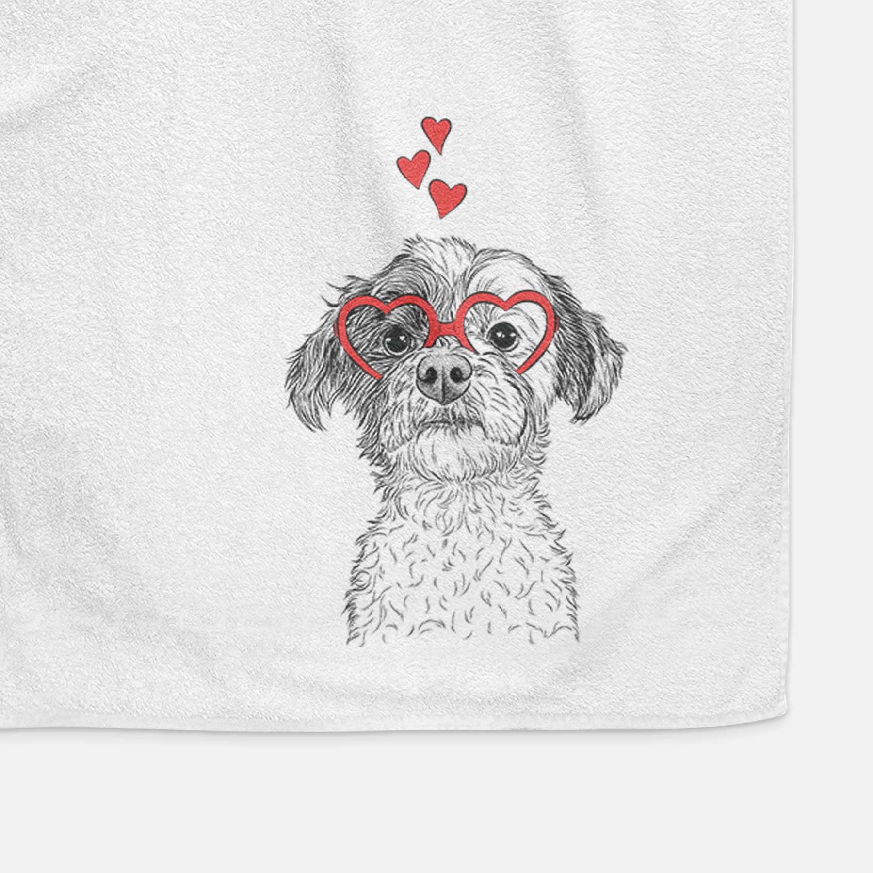 Louise the Havanese Decorative Hand Towel