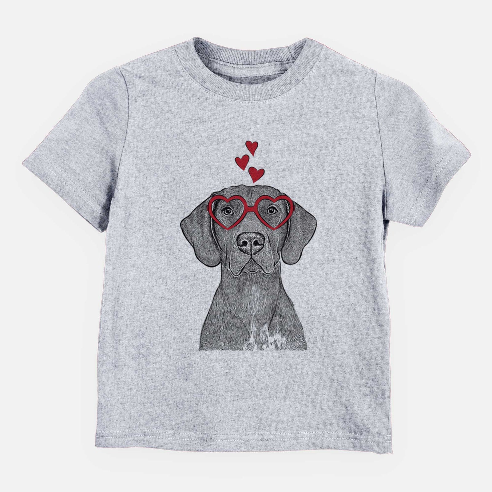 Valentine Lucifer the German Shorthaired Pointer - Kids/Youth/Toddler Shirt