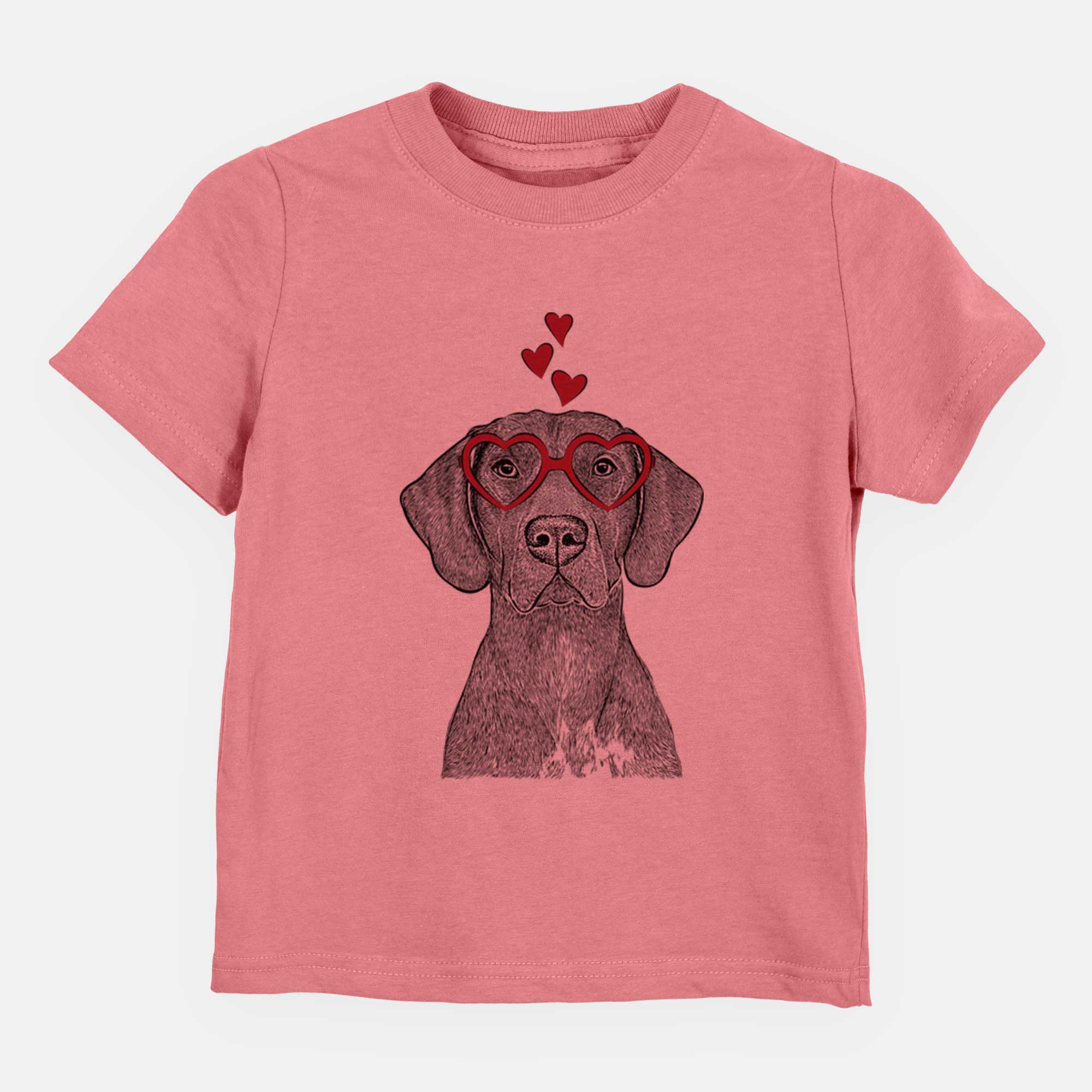 Valentine Lucifer the German Shorthaired Pointer - Kids/Youth/Toddler Shirt