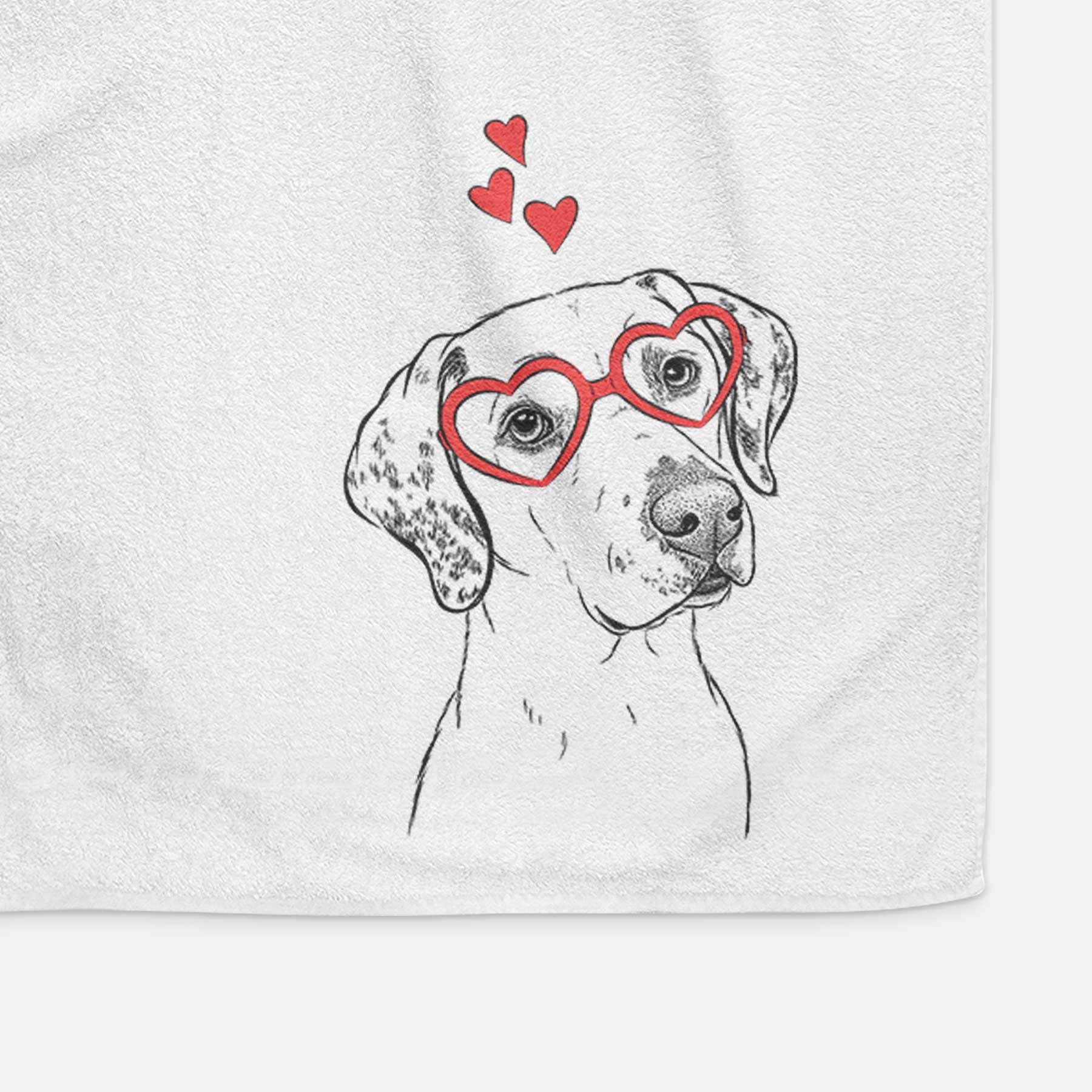 Lucky the Dalmatian Decorative Hand Towel