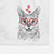 Lucky the Serval Cat Decorative Hand Towel