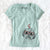 Valentine Lucy the Shorkie - Women's V-neck Shirt